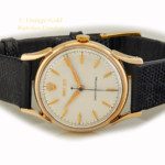 Ladies Rolex Precision 9ct 1955 Fancy Lugs mobile navigation (44)