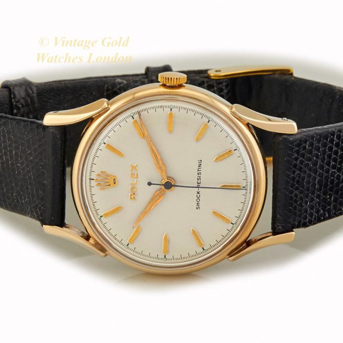 Ladies Rolex Precision 9ct 1955 Fancy Lugs (44)