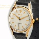 Ladies Rolex Precision 9ct 1955 Fancy Lugs mobile navigation (24)