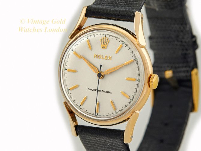 Ladies Rolex Precision 9ct 1955 Fancy Lugs (24)