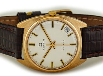 Zenith Cal.2572 Hi-Beat Automatic 9ct 1977 - hover