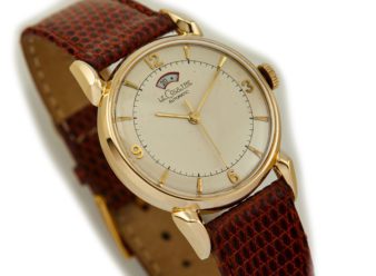 Jaeger-LeCoultre Powermatic 14ct 1948 – Ist Edition! (Original Unrestored Dial) - hover