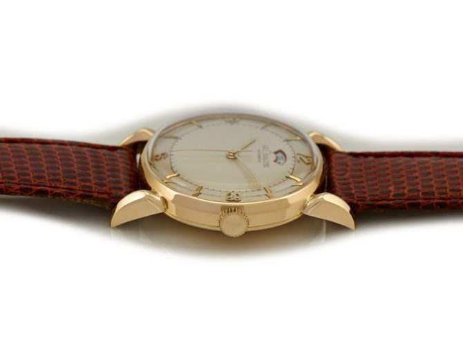 Jaeger-LeCoultre Powermatic 14ct 1948 – Ist Edition! (Original Unrestored Dial) (5)