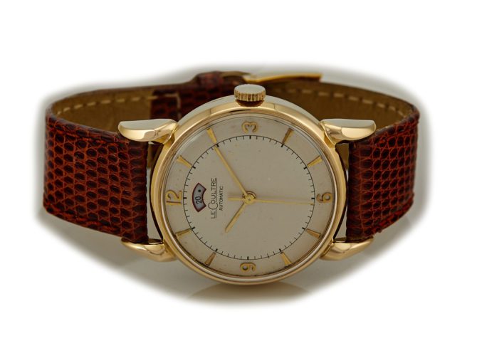 Jaeger-LeCoultre Powermatic 14ct 1948 – Ist Edition! (Original Unrestored Dial) (7)