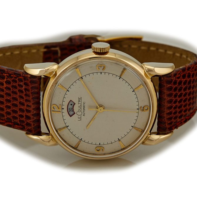 Jaeger-LeCoultre Powermatic 14ct 1948 – Ist Edition! (Original Unrestored Dial) (6)