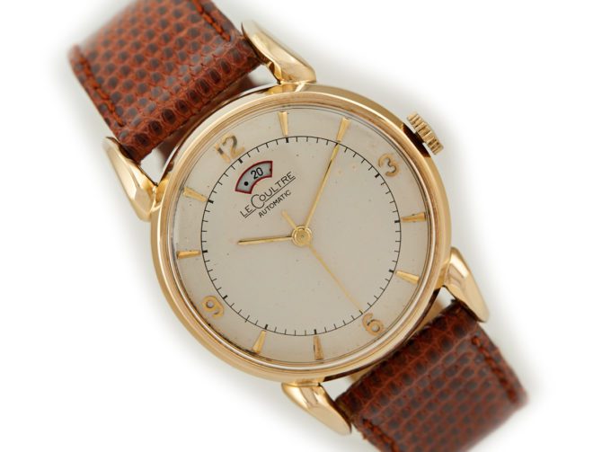Jaeger-LeCoultre Powermatic 14ct 1948 – Ist Edition! (Original Unrestored Dial) (9)
