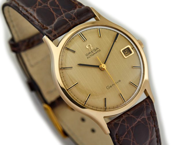 Omega Cal.565 Automatic Genève 9ct, 1972, Original Unrestored Dial (1)