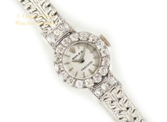 Ladies Rolex Precision Diamond & White Gold 18ct, 1961