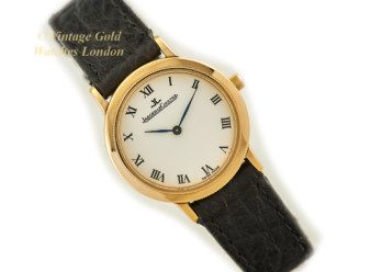 Vintage Jaeger-LeCoultre 18ct Gold Watch 1996-1