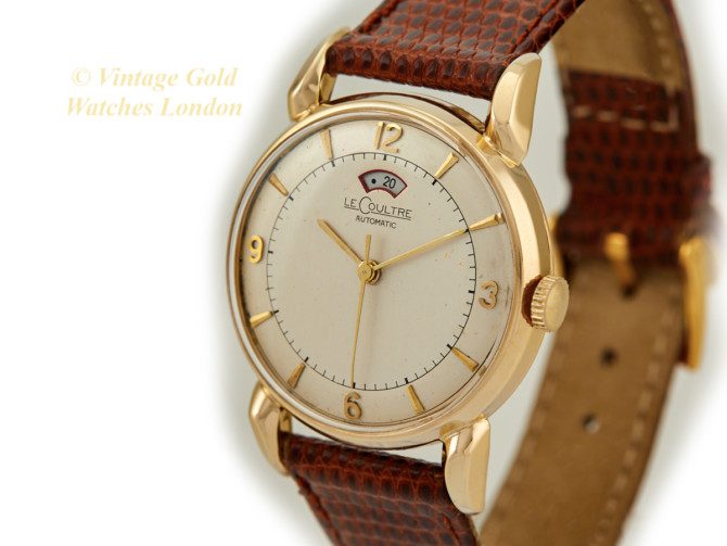 Jaeger-LeCoultre Powermatic 14ct 1948 – Ist Edition! (Original Unrestored Dial) (25)