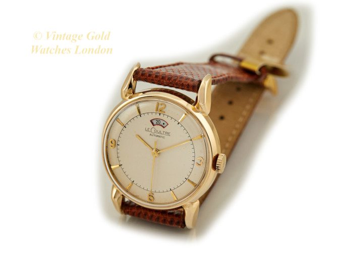 Jaeger-LeCoultre Powermatic 14ct 1948 – Ist Edition! (Original Unrestored Dial) (27)