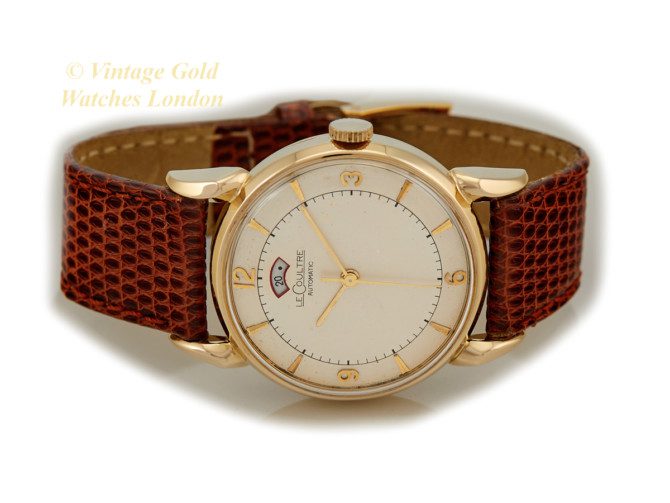 Jaeger-LeCoultre Powermatic 14ct 1948 – Ist Edition! (Original Unrestored Dial) (29)