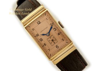 Vintage Longines 14ct Gold Watch 1937-12