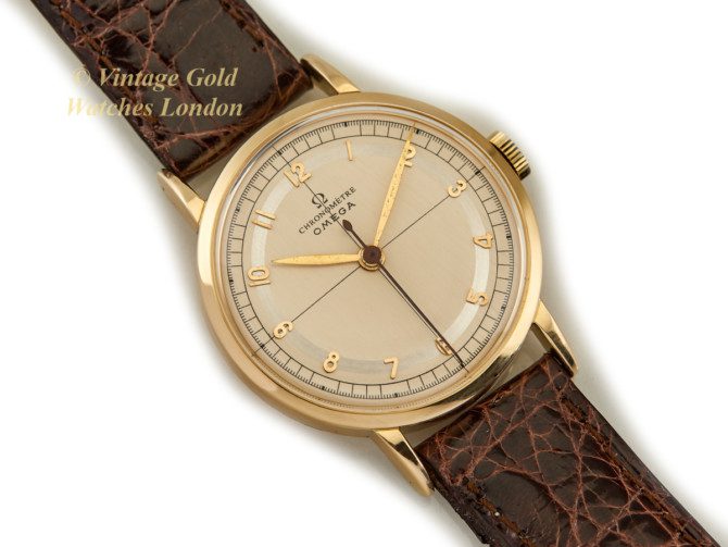 Omega Cal.30 T2 RG SC Chronometer 14ct 1942, ‘Scientific’ Dial (13)