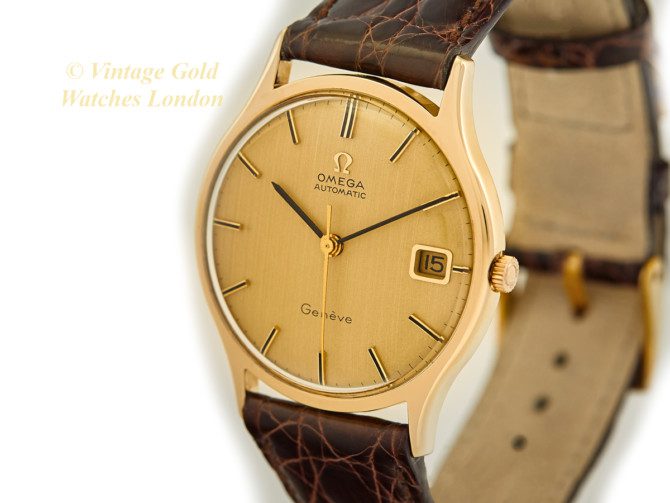 Omega Cal.565 Automatic Genève 9ct, 1972, Original Unrestored Dial (24)