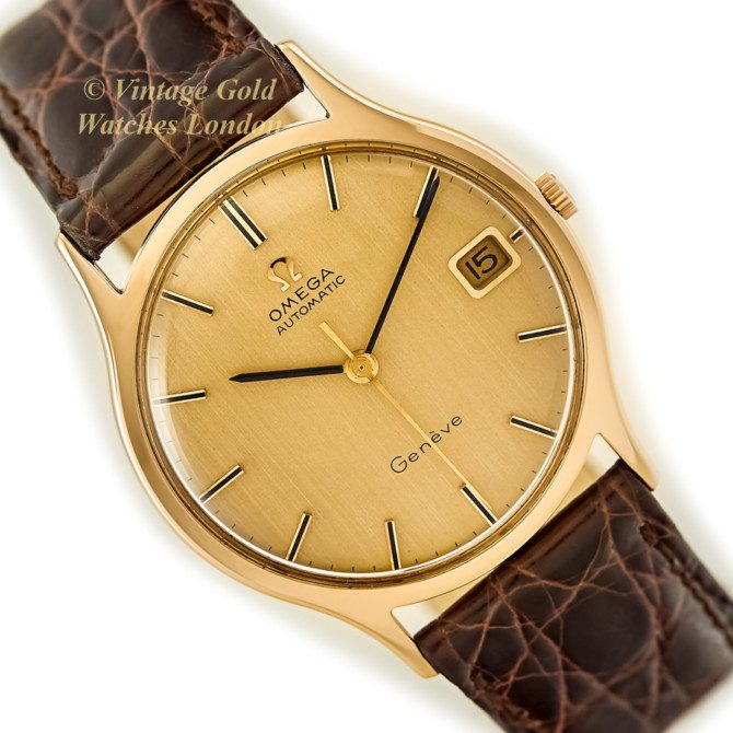 Omega Cal.565 Automatic Genève 9ct, 1972, Original Unrestored Dial (42)