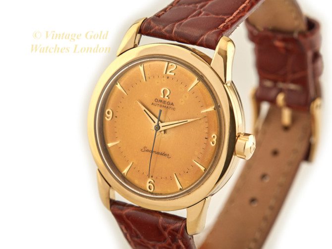 Omega Seamaster Cal.505 18ct, 1958 ‘Tropical’ Dial (9)