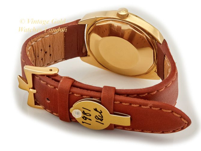 Vacheron & Constantin Cal.1072/1 Automatic 18ct, Solid Gold Dial, 1981 (36)
