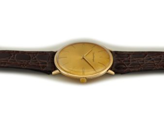 Girard-Perregaux Cal.A.S.1525 9ct, Guilloche Gold Dial, Calatrava 1960