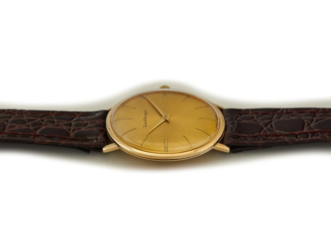 Girard-Perregaux Cal.A.S.1525 9ct, Guilloche Gold Dial, Calatrava 1960 (5)