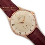 Omega Cal.491 Automatic 18ct Pink Gold 1955 Oversize 38mm mobile navigation (8)