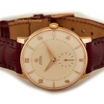 Omega Cal.491 Automatic 18ct Pink Gold 1955 Oversize 38mm mobile navigation (12)