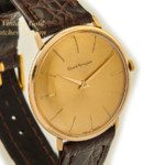 Girard-Perregaux Cal.A.S.1525 9ct, Guilloche Gold Dial, Calatrava 1960 mobile navigation (19)