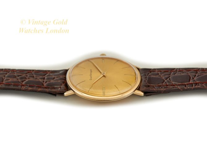 Girard-Perregaux Cal.A.S.1525 9ct, Guilloche Gold Dial, Calatrava 1960 (33)