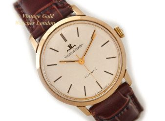 Vintage Jaeger-LeCoultre 9ct Gold Watch 1969-12