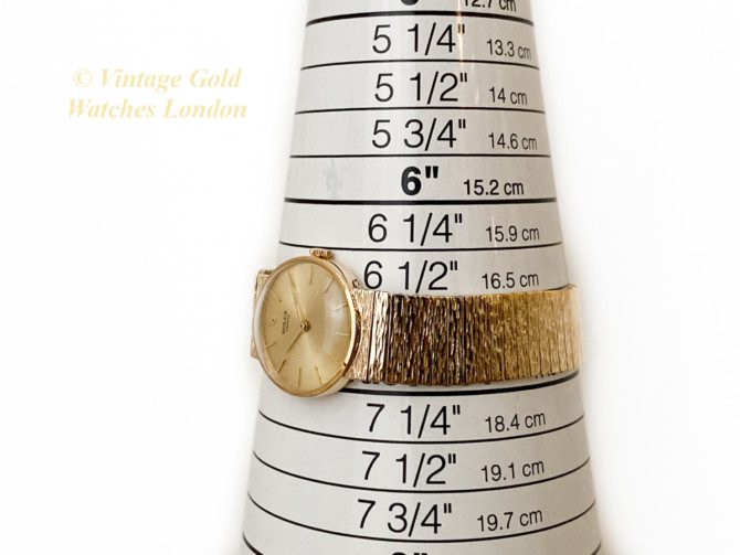 Ladies Rolex Cocktail / Bracelet Watch 9ct, 1971 (25)