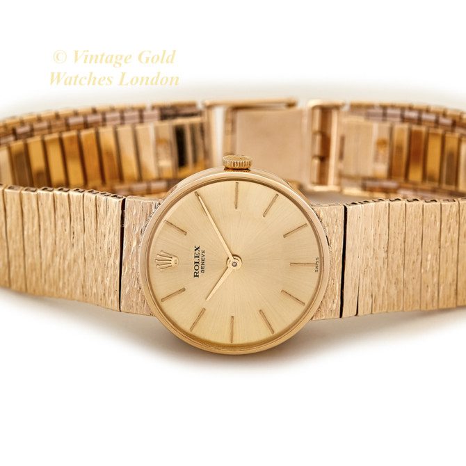 Ladies Rolex Cocktail / Bracelet Watch 9ct, 1971 (29)