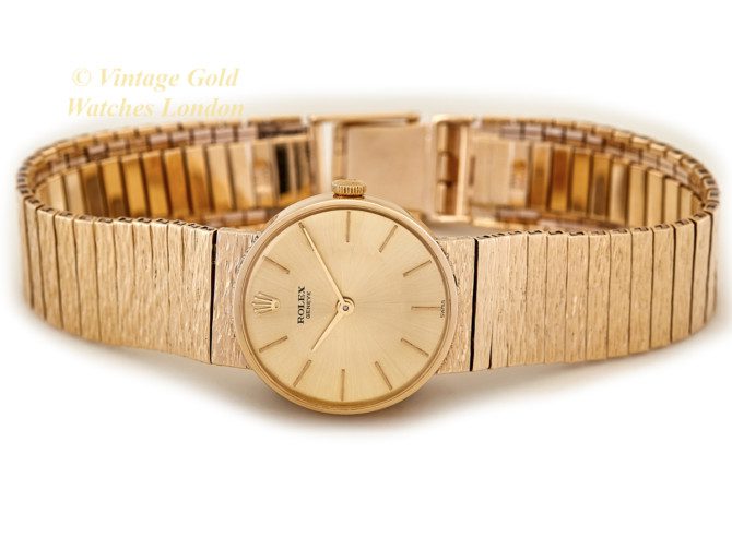 Ladies Rolex Cocktail / Bracelet Watch 9ct, 1971 (13)