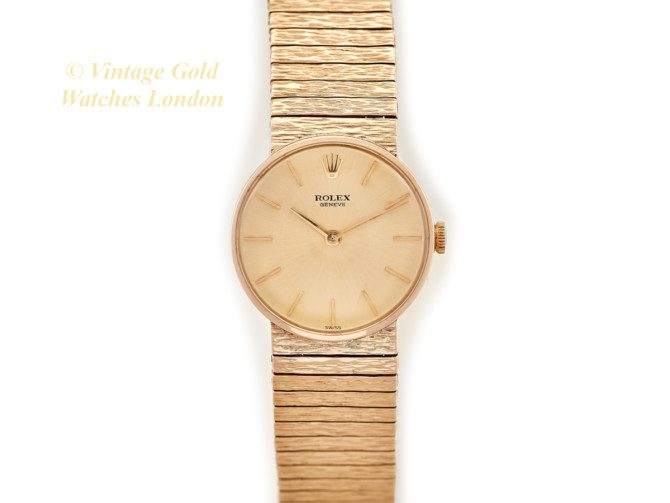 Ladies Rolex Cocktail / Bracelet Watch 9ct, 1971 (7)