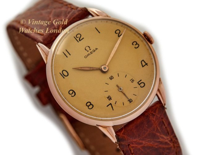 Omega Cal.30 T2 18ct Pink Gold 1945 (18)