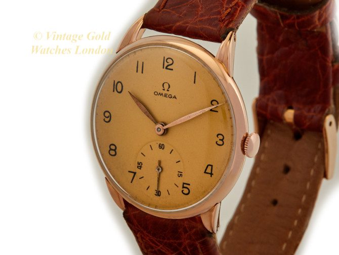 Omega Cal.30 T2 18ct Pink Gold 1945 (24)