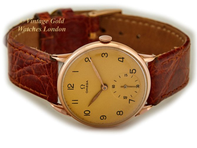 Omega Cal.30 T2 18ct Pink Gold 1945 (28)