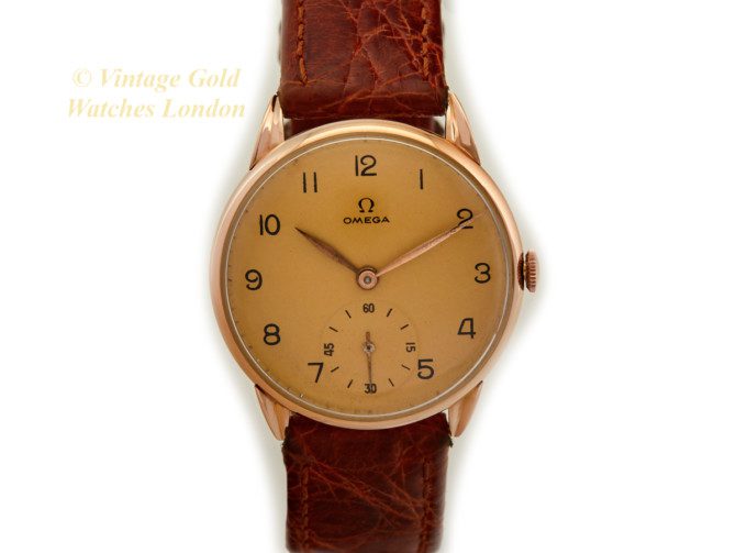 Omega Cal.30 T2 18ct Pink Gold 1945 (22)