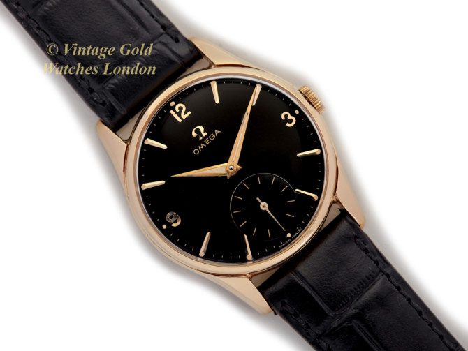 Omega Cal.268 9ct Black Dial, 1960 (15)