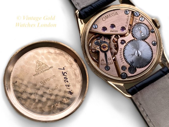 Omega Cal.268 9ct Black Dial, 1960 (23)