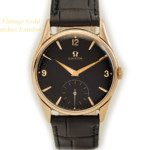 Omega Cal.268 9ct Black Dial, 1960 mobile navigation (7)