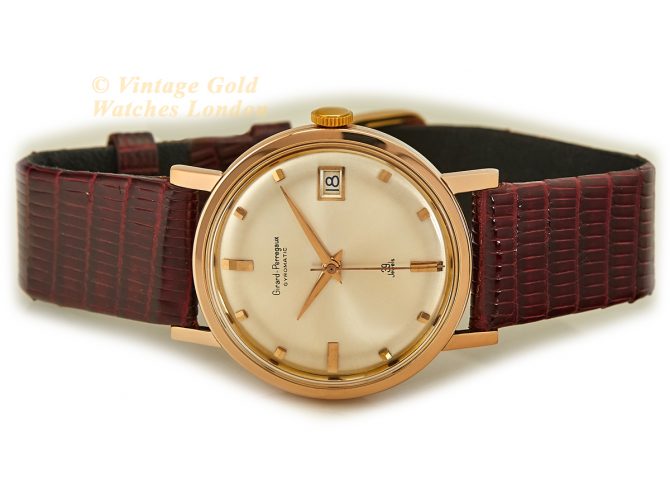 Girard-Perregaux Gyromatic 39 Jewels 18ct Pink Gold, 1965 (7)