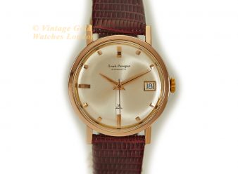 Girard-Perregaux Gyromatic 39 Jewels 18ct Pink Gold, 1965