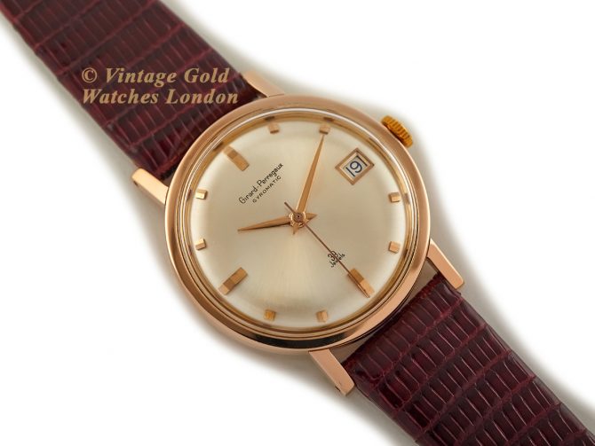 Girard-Perregaux Gyromatic 39 Jewels 18ct Pink Gold, 1965 (8)