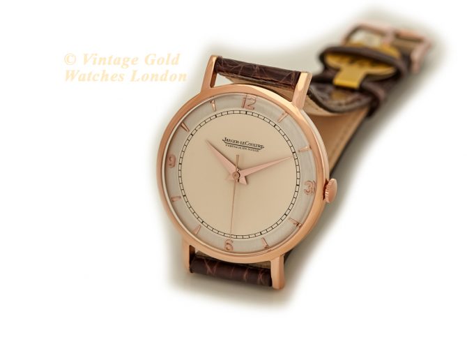 Jaeger-LeCoultre Cal.P478/C 18ct Pink Gold 1949 Oversize (6)