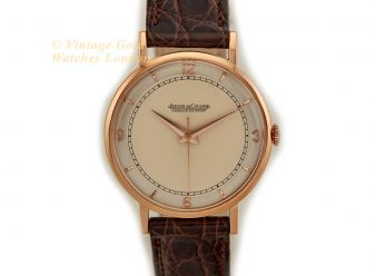 Jaeger-LeCoultre Cal.P478/C 18ct Pink Gold 1949 Oversize