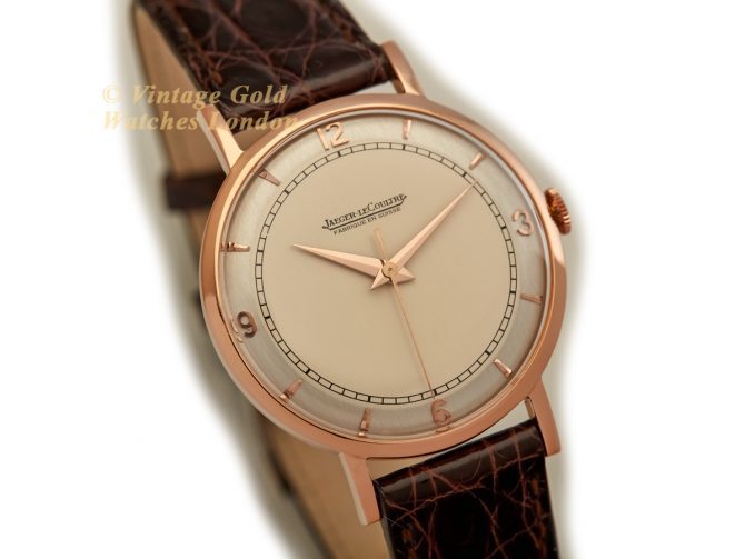 Jaeger-LeCoultre Cal.P478/C 18ct Pink Gold 1949 Oversize (2)