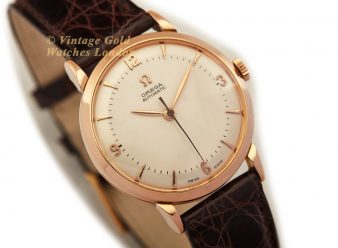 Omega Cal.351 Automatic 1950 18ct Pink Gold, Two-Tone Dial - hover