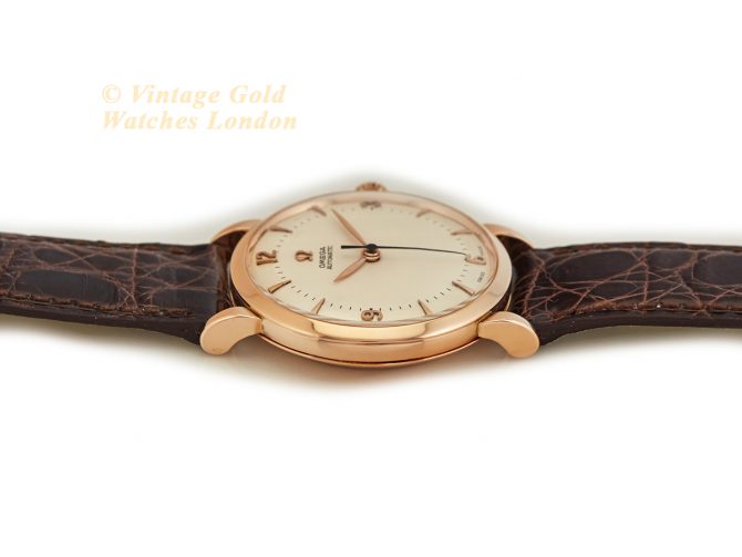 Omega Cal.351 Automatic 1950 18ct Pink Gold, Two-Tone Dial (10)