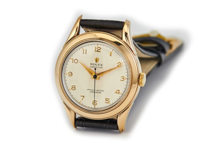 Rolex Perpetual Chronometer Automatic, Model Ref.04104, 9ct 1957 – Rare (2)