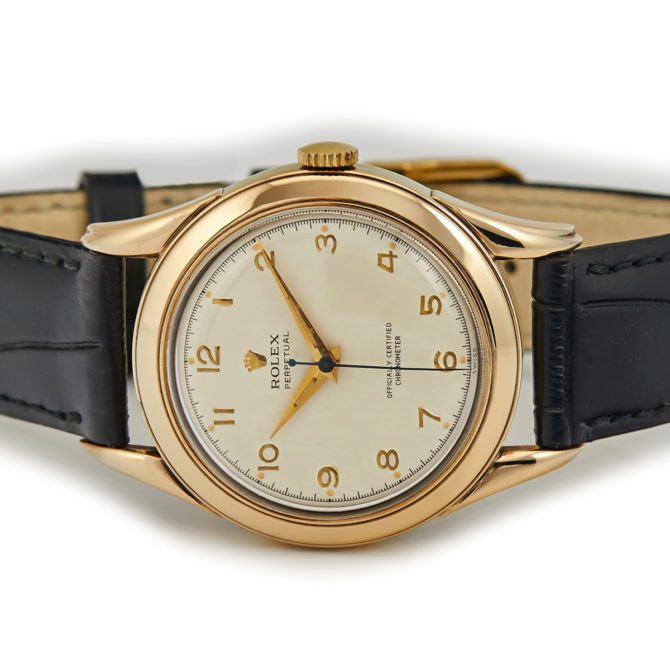 Rolex Perpetual Chronometer Automatic, Model Ref.04104, 9ct 1957 – Rare (3)
